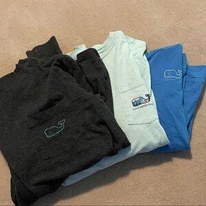 Vineyard Vines Assorted Whale Pocket Tees